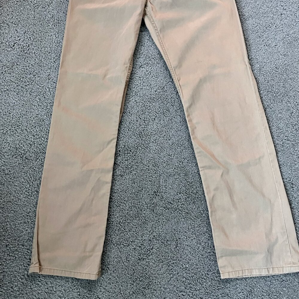 POLO RALPH LAUREN Dry Goods Straight Khaki Pants Men's Size 34/34- 5 Pocket -EUC - Picture 4 of 11